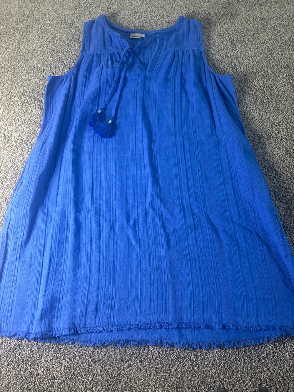 Tommy Bahama Blue Cover Up Size Large
